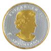 Image 2 : 2oz 2018 Canada-SML Tribute to 30 Years, .9999 Fine Silver with Selective Gold Plating  (Tax Exempt)