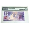 Image 2 : BC-68a 2004-07 Canada $10, Jenkins-Dodge, 2 Digit RADAR, SN: BTM5335335,PMG Certified Gem UNC-66 EPQ