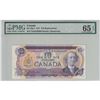 Image 1 : BC-49aA 1971 Canada $10, Beattie-Rasminsky, Replacement, *DA, PMG Certified Gem UNC-65 EPQ