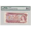 Image 1 : BC-47aA 1974 Canada $2, Lawson-Bouey, Replacement, SN: *RE6789833, PMG Certified CUNC-64 EPQ