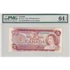 Image 1 : BC-47aA 1974 Canada $2, Lawson-Bouey, SN: *RE6789832, PMG Certified CUNC-64 EPQ