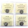 Image 2 : 2013, 2016 Canada 10-cent   ICCS Certified MS-66 & 2018, 2021 10-cent   ICCS MS-65. 4pcs