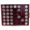 Image 1 : Lot of 29x 1971-2011 Canada 50-cent  Pieces Encapsulated in Coin Tray. 29pcs.