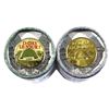 Image 1 : 2x 2019 Canada $2 D-Day Special Wrap Rolls. Includes Coloured, and Non-Coloured. 2 Rolls