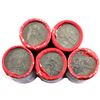 Image 1 : Lot of 5x 2007 Vancouver Olympics 25-cent  Special Wrap Rolls. Includes Biathlon, Curling, Wheelchai