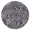 Image 3 : 1870  Narrow 0, Canada 10-cent  ICCS Certified VF-20, Cleaned