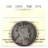 Image 1 : 1904 Canada 50-cent  ICCS Certified G-4