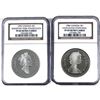 Image 1 : Lot of 2x 1986-1992 Canada Silver Dollar  NGC Certified PF-69, Ultra Cameo. 2pcs.