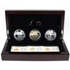 Image 1 : 2016 Canada Reflections of Wildlife 3-coin Set in Deluxe Case (No Tax) Arctic Fox is toned. All orig