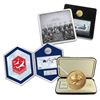 Image 1 : Lot of 3x 2001-2010 Canada Assorted Commemorative Coin and Stamp Sets. Includes 2001 3-cents First P