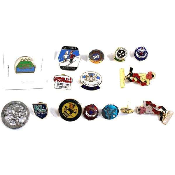 Lot of 15x Assorted Pins. All assorted. Please see picture for more details. Includes King Lear, Hay