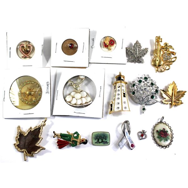 Lot of 16x Assorted Pins. All assorted. Please see picture for more details. Includes matador, light