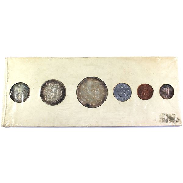 1953 Canada Mint Set in Original White Cardboard