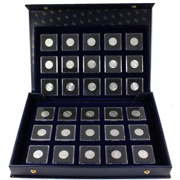 *Lot of 60x 1858-1966 Canada 25-cent Collection in Deluxe Numis Case. 60pcs.