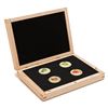 Image 1 : 2010 $75 Gold Four Seasons Coloured 14 Karat 4-coin Set RCM Issue. Mintage of only 1000 sets.