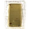 Image 2 : Ultra Rare! Johnson Matthey & Mallory 5 Gram .9999 Gold bar with vintage JM&M Circular Logo Design.(