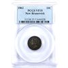 Image 1 : New Brunswick 10-cent 1862 PCGS Certified VF-35. *Key Date* Deep Natural Tones