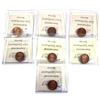 Image 2 : 1-cent 1940, 1945,1946,1947,1947 ML Ptd, 1947 ML Blunt 7 & 1949 A Off Denticle ICCS Certified MS64. 