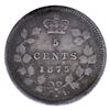 Image 2 : 5-cent 1875H Large Date ICCS Certified F15