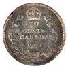 Image 2 : 10-cent 1907 ICCS Certified MS64. Flashy coin with soft rose tones.
