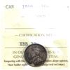 Image 1 : 10-cent 1916 ICCS Certified MS63. A choice coin with natural toning.