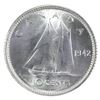 Image 2 : 10-cent 1942 Double 19 ICCS Certified MS64. Lustrous blast white example of this variety