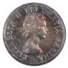 Image 3 : 25-cent 1953 Small Date ICCS Certified PL65 Heavy Cameo. Beautiful Toning in Hues of Amber and Gold
