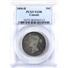 Image 1 : 50-cent 1890H PCGS Certified VG8. *Key Date*