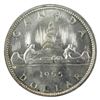 Image 2 : Silver $1 1965 Type V (Medium Bds Ptd 5) ICCS Certified MS64