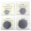 Image 2 : Lot of 4x Trade Tokens ND (Circa 1946) Hudson's Bay Company-Eastern Arctic, Trade Tokens ICCS Certif
