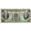 Image 1 : 630-18-02 1935 $5 Royal Bank F-VF. Dobson-Wilson 'Small Signatures' S/N: 119894-D