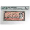 Image 1 : BC-38b-N1-i 1954 $2 'SOLID 5's X/R5555555' PMG Choice UNC64 EPQ Radar Beattie-Rasminsky