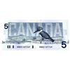 Image 10 : ERROR BC-56e-E2-i 1986 $5 "Ink Smear' Lot of 9 notes all AU or better! Knight-Dodge S/N: HNB5107760/