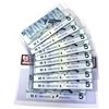 Image 1 : ERROR BC-56e-E2-i 1986 $5 "Ink Smear' Lot of 9 notes all AU or better! Knight-Dodge S/N: HNB5107760/