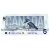 Image 8 : ERROR BC-56e-E2-i 1986 $5 "Ink Smear' Lot of 9 notes all AU or better! Knight-Dodge S/N: HNB5107760/