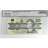 Image 3 : BC-58a-N5-iv 1991 $20 'Low Serial #' Sequential Pair Legacy Very Choice New-64 PPQ Thiessen-Crow S/N