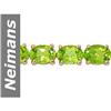 Image 1 : 25.20 ct Peridot Bracelet 14kt Gold