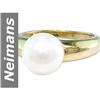Image 1 : 10.0 MM Akoya Pearl Ring 14kt Gold