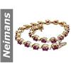 Image 1 : 5.88 ct Ruby & Diamond Bracelet 14kt Gold