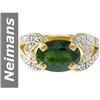 Image 1 : 3.06 ct Green Tourmaline & Diamond Ring 14kt Gold