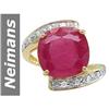 Image 1 : 9.98 ct Ruby & Diamond Ring 14kt Gold