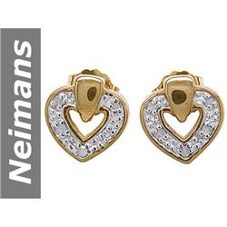 .25 ct Diamond Earrings 14kt Gold