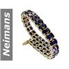 Image 1 : 36.00 ct Sapphire Bracelet 14kt Gold
