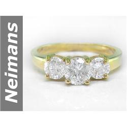 Incredible 1.57 ct  SI Diamond Ring 14kt Gold No RSV