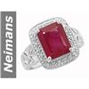 Image 1 : 4.21 ct Ruby & Diamond Ring 14kt Gold