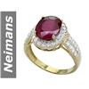 Image 1 : 4.00 ct Ruby & Diamond Ring 14kt Gold