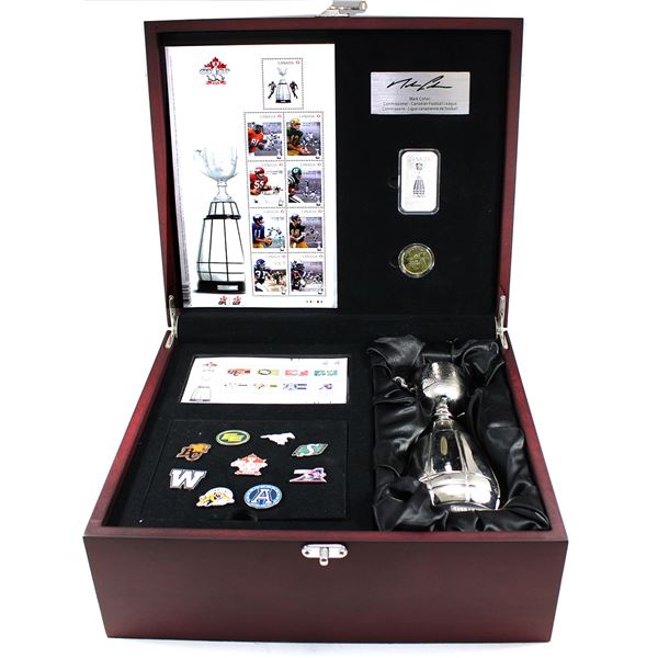 *2012 Canada Post Ultimate CFL Fan Set. This Deluxe Set Commemorates 100 Years of Grey Cup History!