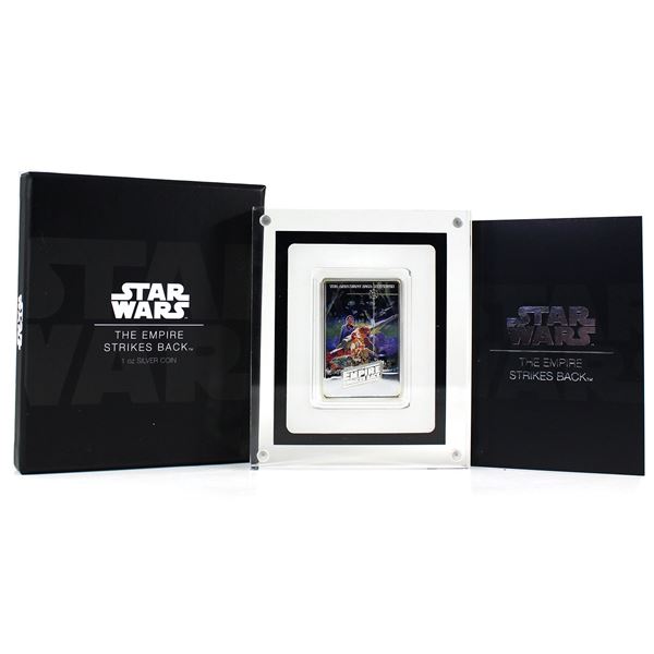 2017 Niue $2 Star Wars-The Empire Strikes Back Fine Silver w/ Selective Colour (Tax Exempt)
