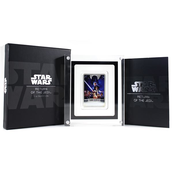 2017 Niue $2 Star Wars-Return of the Jedi Fine Silver w/ Selective Colour (Tax Exempt)