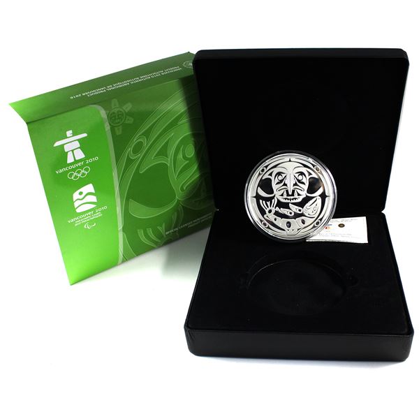 2009 Canada $250 Olympic Games-Surviving the Flood Fine Silver Kilo (Tax Exempt)